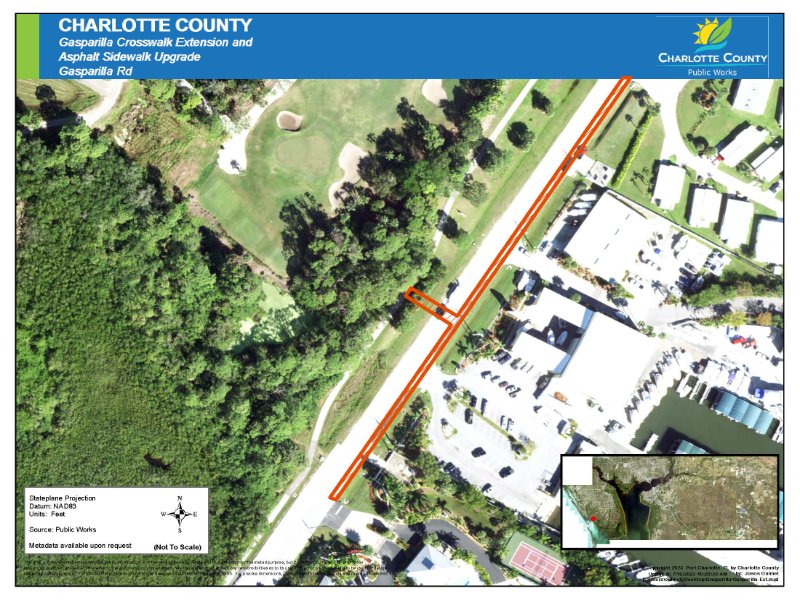 Gasparilla Road/Pioneer Trail Sidewalk Extension Project Image