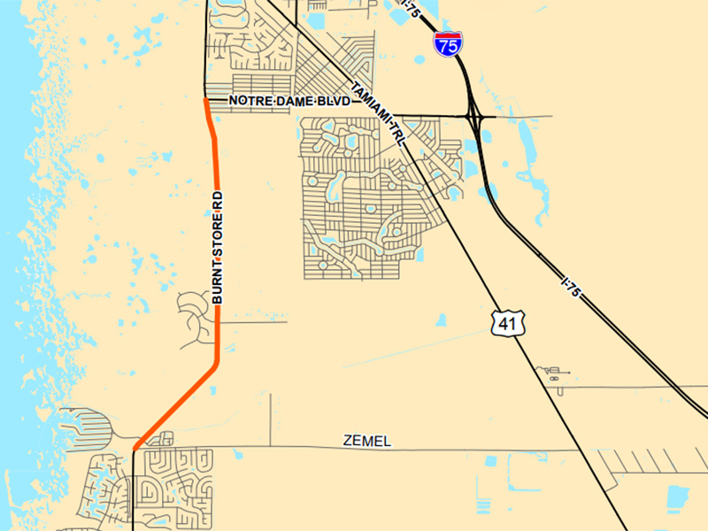 Burnt Store Road Phase II Project Image