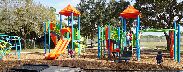 Kids Playing on Maracaibo Kidspace Park Playground