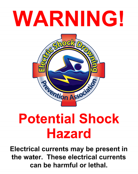 Electric Shock Hazard Sign